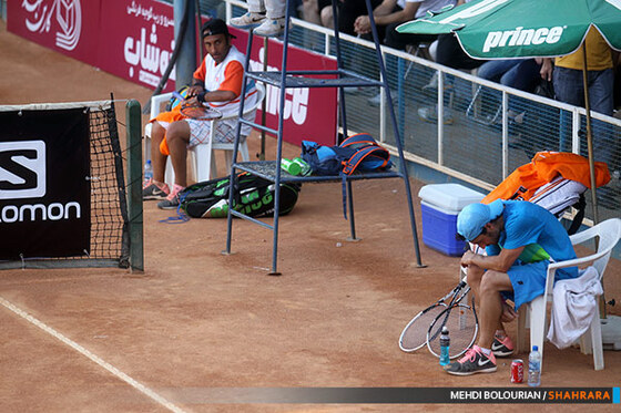 مسابقه فینال تنیس قهرمانی کشور