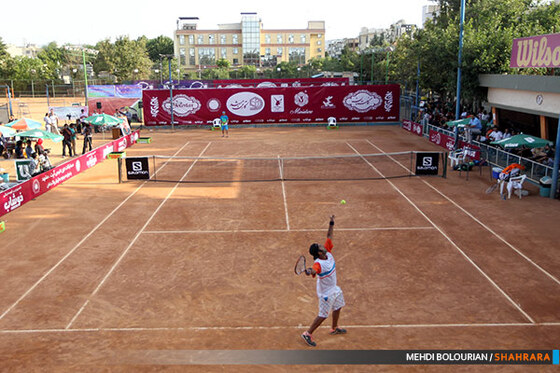 مسابقه فینال تنیس قهرمانی کشور