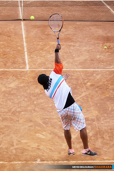 مسابقه فینال تنیس قهرمانی کشور