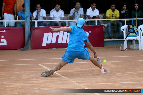 مسابقه فینال تنیس قهرمانی کشور