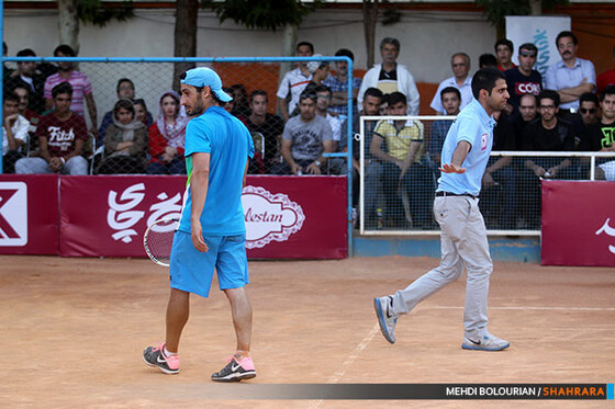 مسابقه فینال تنیس قهرمانی کشور