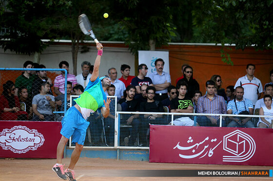 مسابقه فینال تنیس قهرمانی کشور