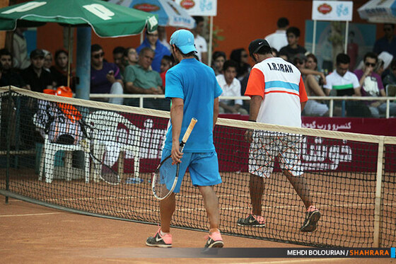 مسابقه فینال تنیس قهرمانی کشور