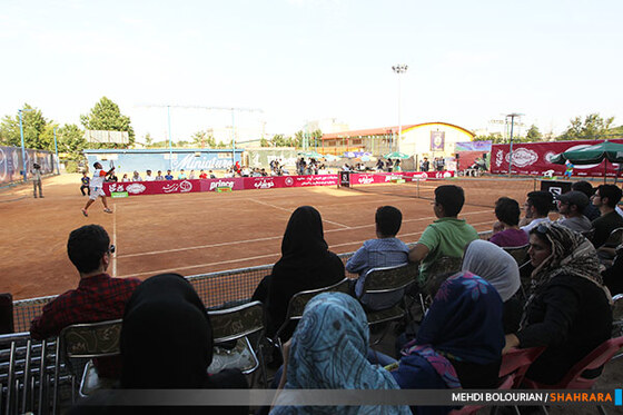 مسابقه فینال تنیس قهرمانی کشور