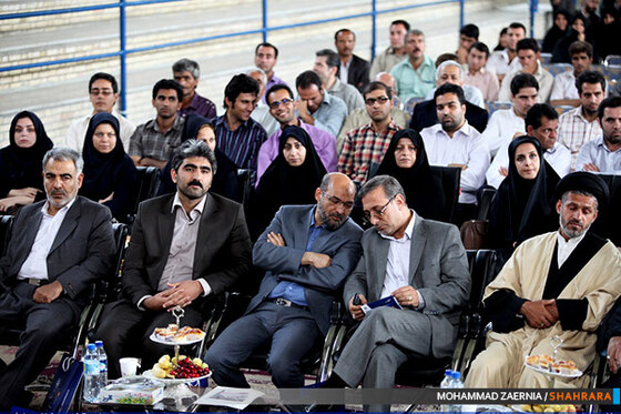 مراسم افتتاح پروژه های منطقه 3 شهرداری