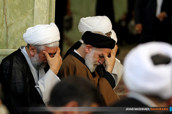 مراسم بزرگداشت شهدای هفتم تیر در حرم رضوی