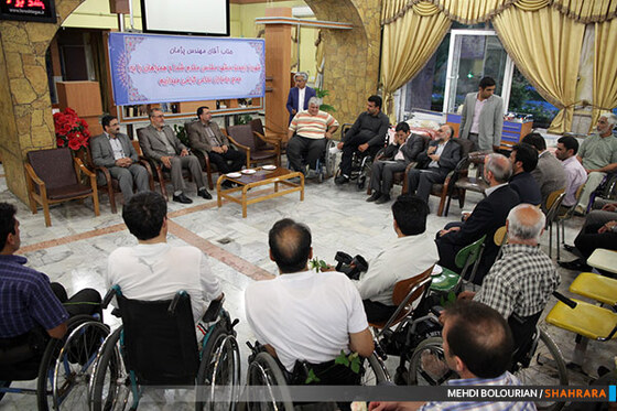 دیدار شهردار مشهد با جانبازان