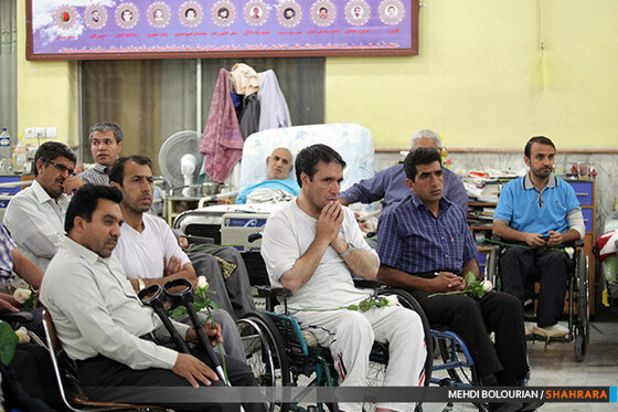 دیدار شهردار مشهد با جانبازان