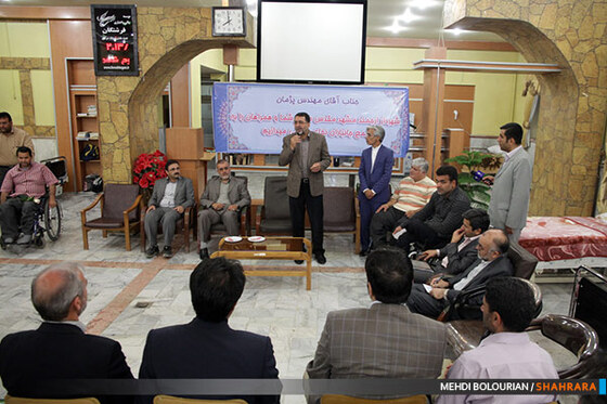 دیدار شهردار مشهد با جانبازان