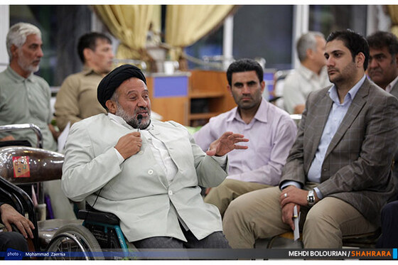 دیدار شهردار مشهد با جانبازان