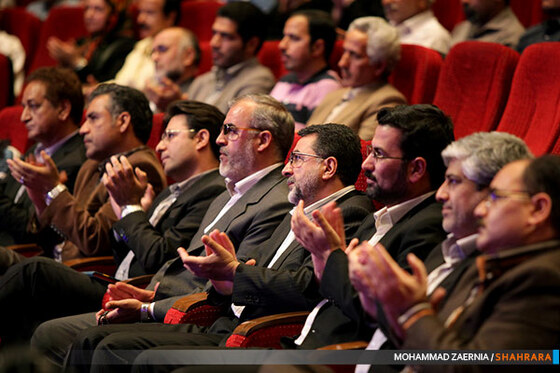 مراسم تقدیر از هنرمندان استقبال از بهار 92