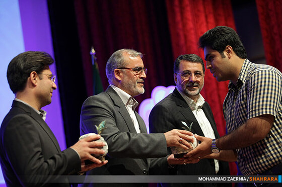 مراسم تقدیر از هنرمندان استقبال از بهار 92