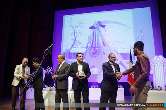 مراسم تقدیر از هنرمندان استقبال از بهار 92