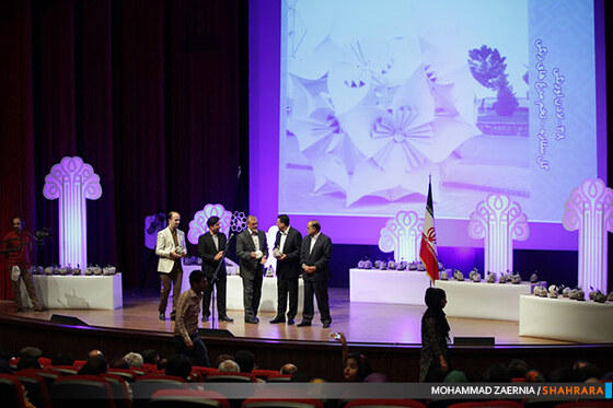 مراسم تقدیر از هنرمندان استقبال از بهار 92