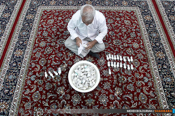 غبارروبی مسجد جامع رضوی