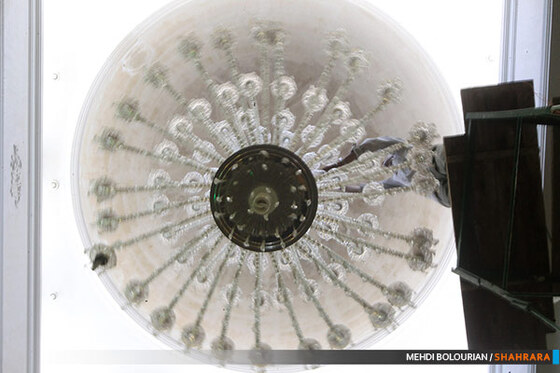 غبارروبی مسجد جامع رضوی