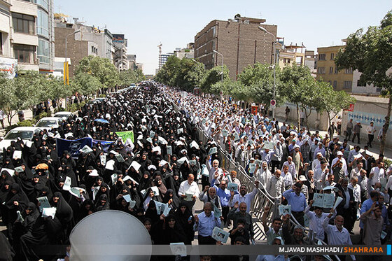راهپیمایی روز عفاف و حجاب