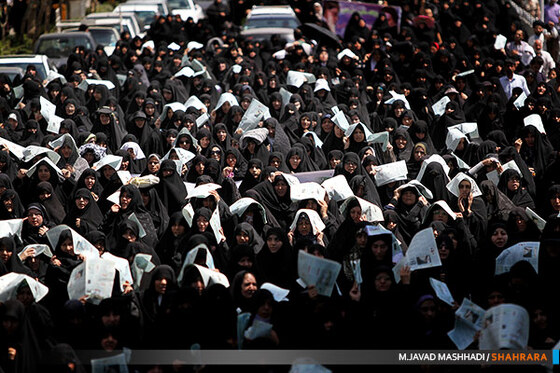 راهپیمایی روز عفاف و حجاب