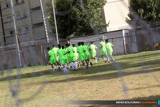 آغاز تمرینات تیم فوتبال پدیده