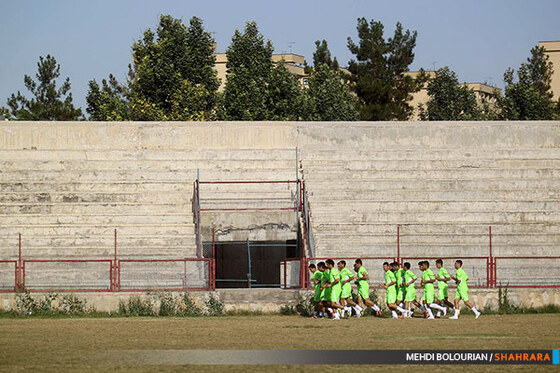 آغاز تمرینات تیم فوتبال پدیده