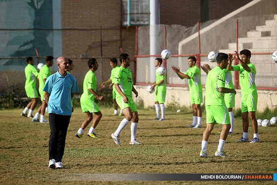 آغاز تمرینات تیم فوتبال پدیده