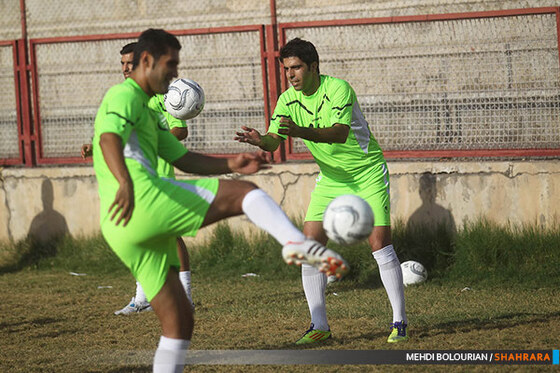 آغاز تمرینات تیم فوتبال پدیده