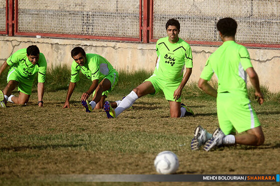 آغاز تمرینات تیم فوتبال پدیده