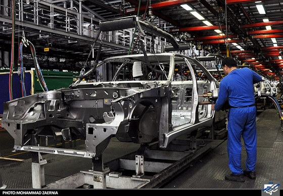 خط تولید ایران خودرو خراسان