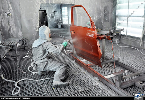 خط تولید ایران خودرو خراسان