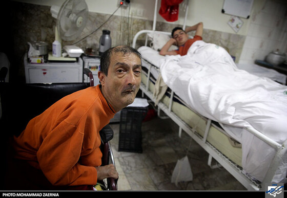 توزیع غذای متبرک توسط خادمان رضوی