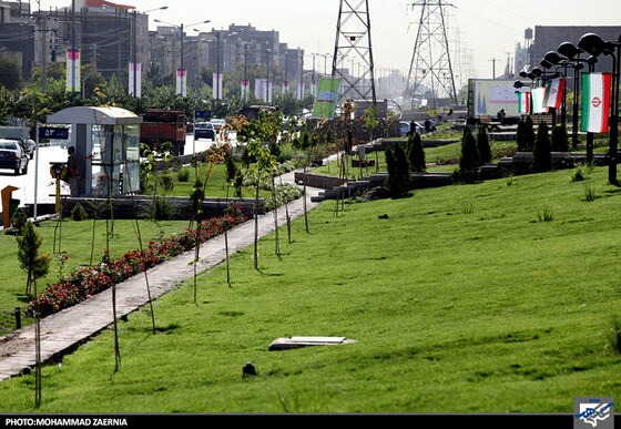 افتتاح پارک خطی فکوری