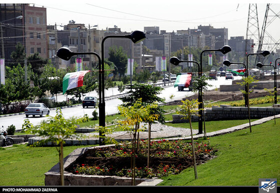 افتتاح پارک خطی فکوری