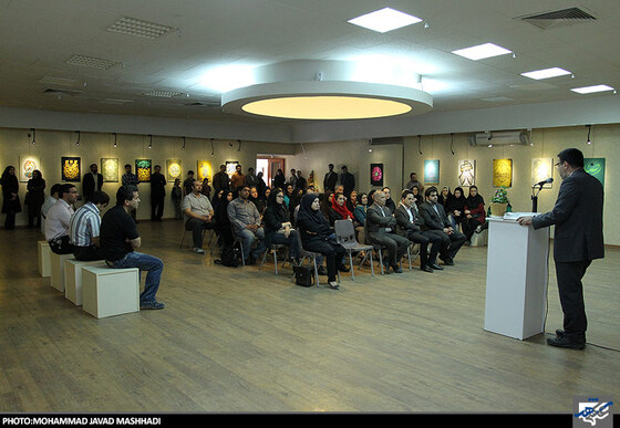 رونمایی از سه اثر نگارگری با موضوع امام رضا(ع)