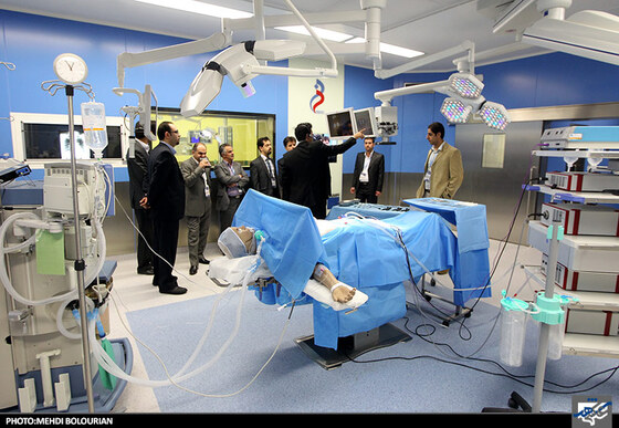 افتتاح فاز 2 بیمارستان رضوی