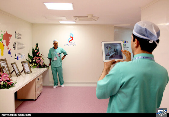 افتتاح فاز 2 بیمارستان رضوی