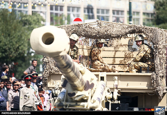 نمایش تسلیحات نیروهای مسلح