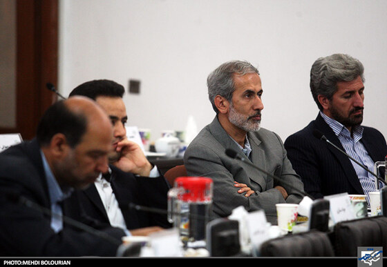 اعضای شورای شهر مشهد در جلسه علنی شورای شهر مشهد