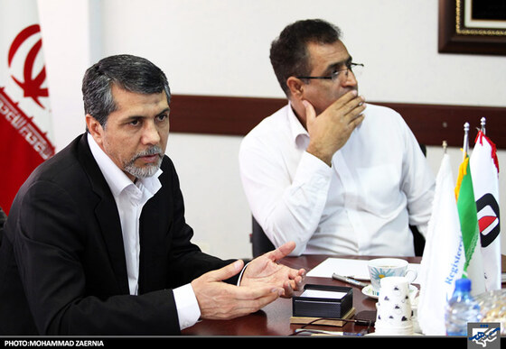 نشست خبری آتش‌پاد دوم حسن جعفری مدیرعامل سازمان آتش نشانی