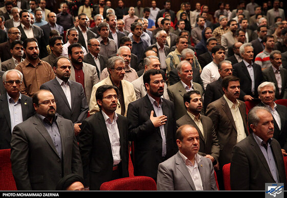 مراسم تقدیر از 6 سال تلاش سید محمد پژمان