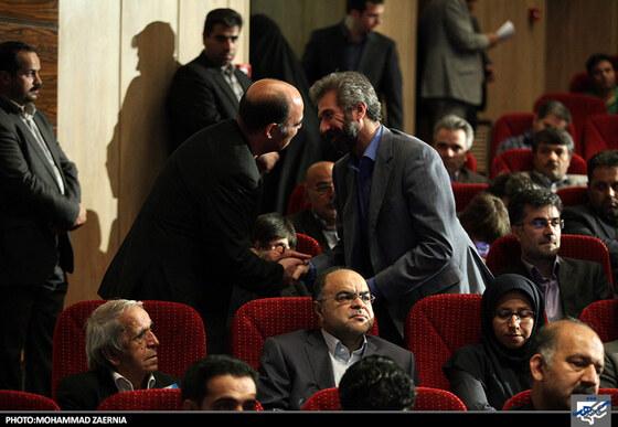 حضور امیر خوراکیان مدیرعامل سازمان فرهنگی تفریحی شهرداری تهران  در مراسم تقدیر از 6 سال تلاش سید محمد پژمان