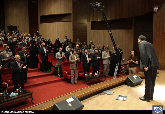 مراسم تقدیر از 6 سال تلاش سید محمد پژمان