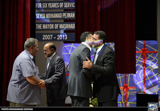 مراسم تقدیر از 6 سال تلاش سید محمد پژمان