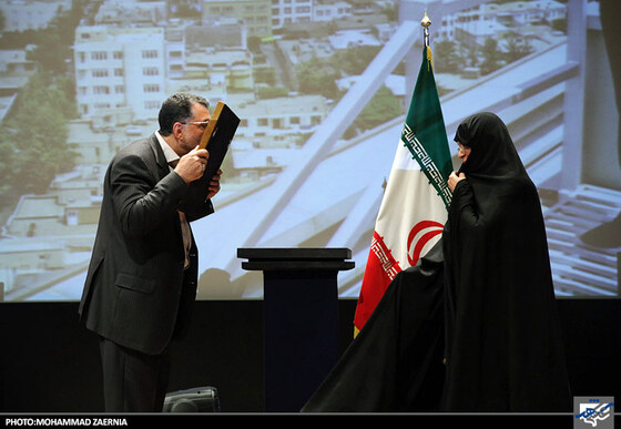 مراسم تقدیر از 6 سال تلاش سید محمد پژمان