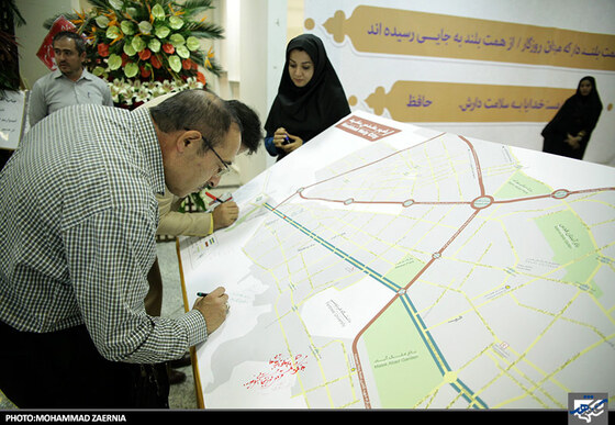 مراسم تقدیر از 6 سال تلاش سید محمد پژمان