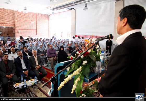 سخنرانی جعفری مدیر عامل سازمان آتش نشانی در مراسم افتتاح همزمان 2 ایستگاه آتش نشانی