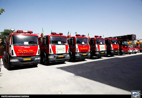 تجهیزات جدید سازمان آتش نشانی شهرداری مشهد