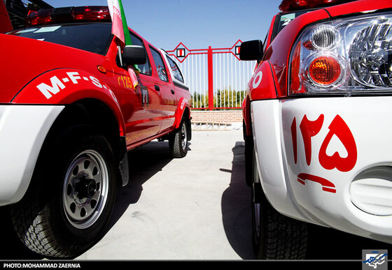 تجهیزات جدید سازمان آتش نشانی شهرداری مشهد