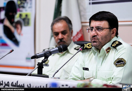 نشست خبری سردار بهمن امیری مقدم فرمانده انتظامی خراسان رضوی