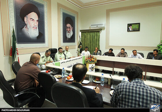 نشست خبری سردار بهمن امیری مقدم فرمانده انتظامی خراسان رضوی