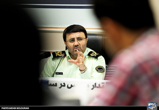 نشست خبری سردار بهمن امیری مقدم فرمانده انتظامی خراسان رضوی
